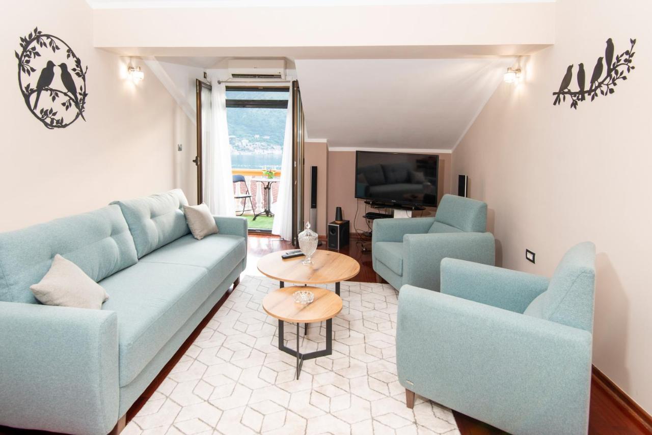 Apartment Ena With Amazing Sea View Kotor Zewnętrze zdjęcie